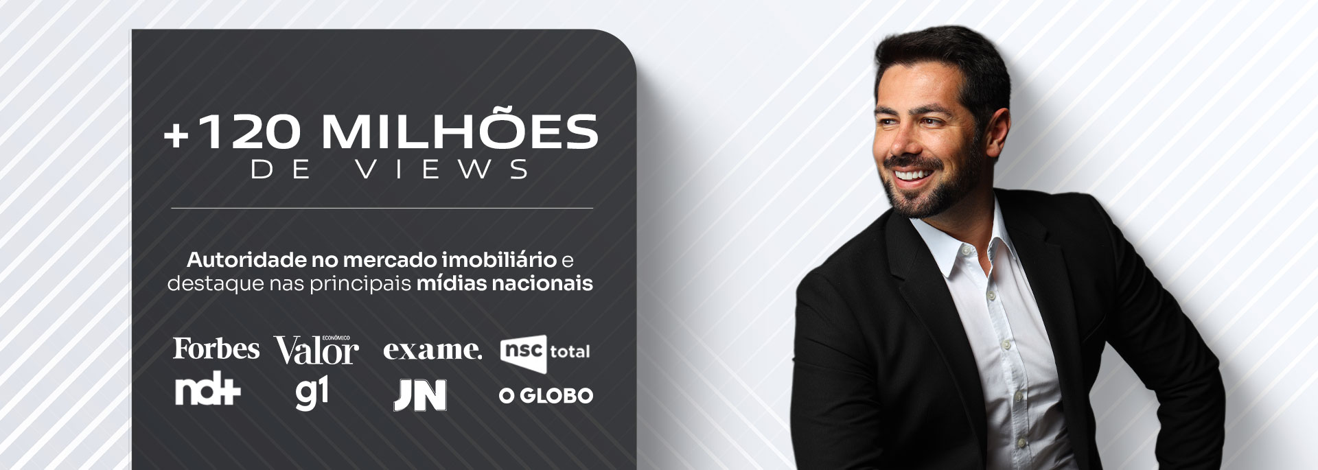 Autoridade no mercado imobili�rio e destaque nas principais m�dias nacionais